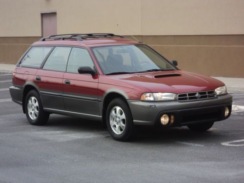 1998 subaru outback legacy awd one owner non smoker low miles clean no reserve!