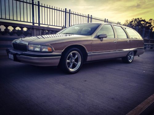 Cruise the summer in a 1994 buick roadmaster wagon