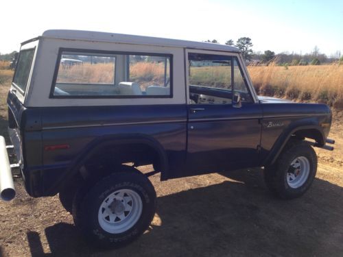 1975 FORD bronco barn find, image 4
