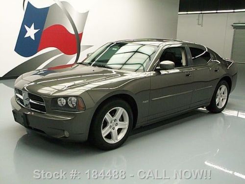 2008 dodge charger r/t hemi sunroof htd leather 77k mi texas direct auto