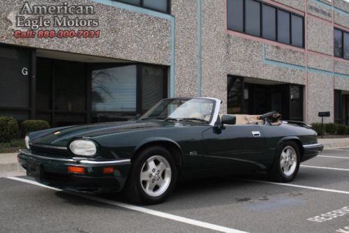 V12 jaguar xjs green convertible 79k miles clear like  xj xk xjr xj6