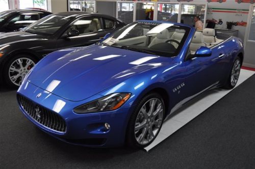 Maserati granturismo convertible sport