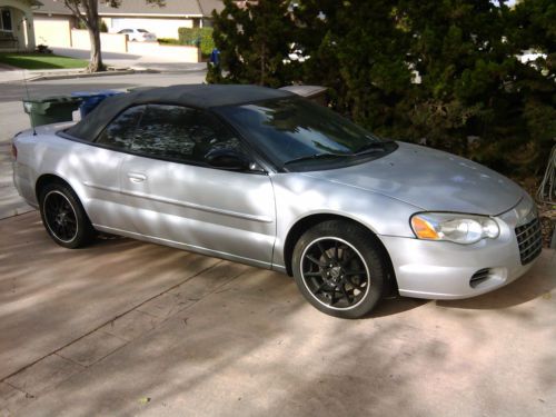 2004 chrysler sebring gtc convertible 2-door 2.7l