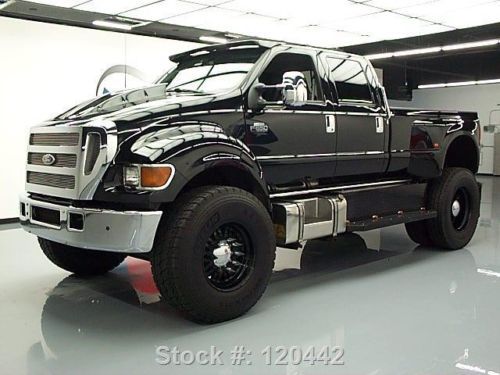 2005 ford f-650 xlt crew diesel drw leather nav dvd 52k texas direct auto