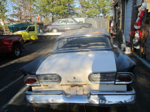 1958 Ford Fairlane 500 hardtop interceptor Special 8 police barn find since 67, US $2,500.00, image 7