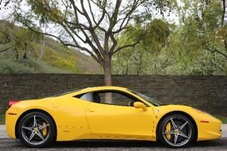 2011 ferrari 458 italia 2dr cpe