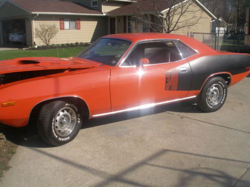 1972 plymouth cuda base 5.6l