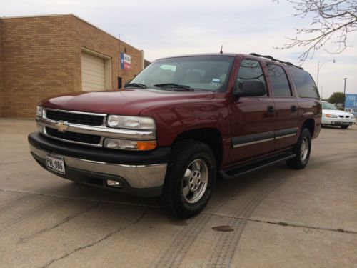 2002 chevrolet suburban leather