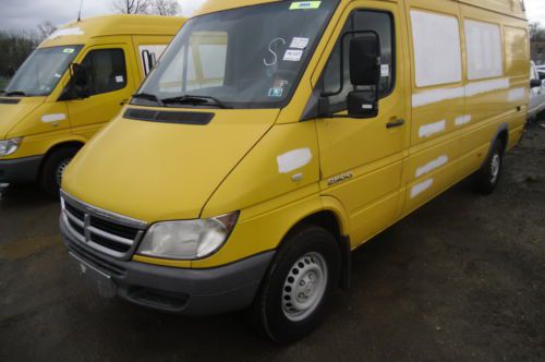 2003 dodge sprinter 2500&#039; w/b 158 ex dhl nice van runs great!