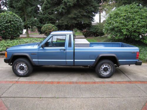 Rare cherokee 4x4 pickup - 1 owner - low miles - nice original oregon survivor