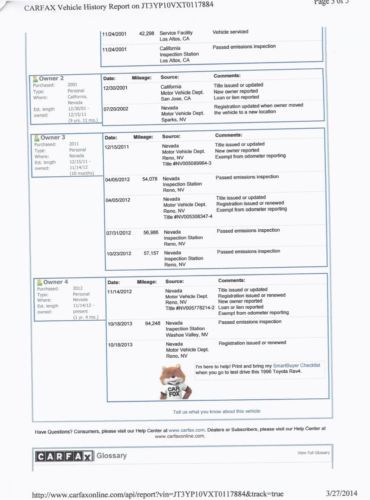 1996 Toyota RAV4 Base Sport Utility 2-Door 2.0L, image 20