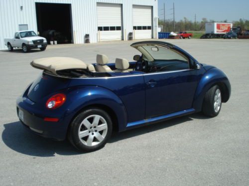 2007 volkswagen beetle 2.5 convertible 2-door 2.5l road ready!