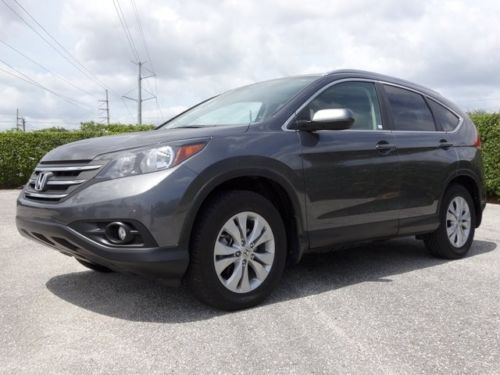 2012 honda cr-v ex- leather sunroof clean carfax 1 owner