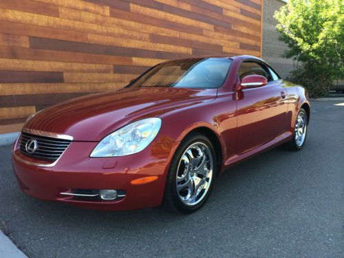 2006 lexus sc 430, only 46k mi, navigation, heated seats, spoiler, custom rims!