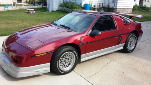 1987 pontiac fiero gt coupe 2-door 2.8l