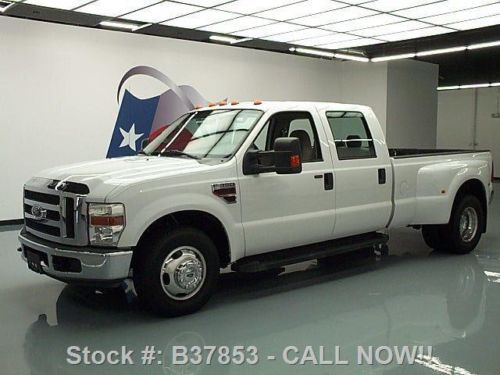 2008 ford f350 xlt crew diesel dually longbed 42k miles texas direct auto