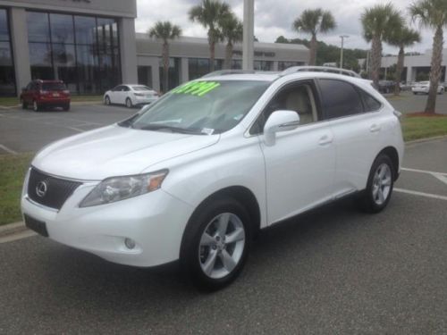 2010 rx350 awd 4dr suv 3.5l sunroof nav  4-wheel disc brakes 6-speed a/t a/c