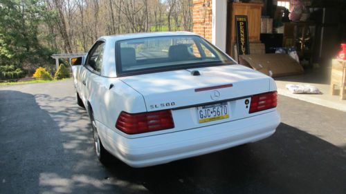 1997 SL500 MERCEDES BENZ CONVERTIBLE LOW MILES, US $9,299.00, image 4