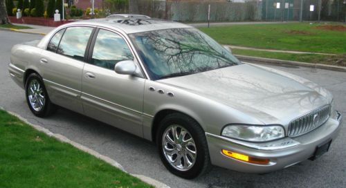 2005 buick park avenue ultra 1 owner 82k lthr snrf htd sts 6cd chrome rims mint!