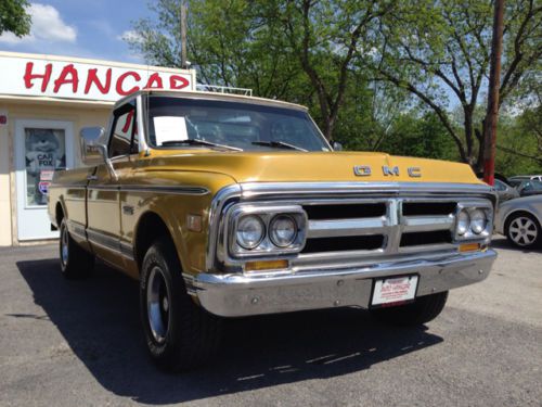 1971 gmc sierra siera 1500 straight 6 manual 3 on the tree 4.1l 250 low reserve