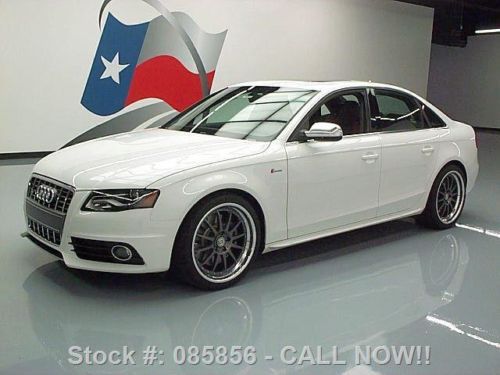 2010 audi s4 3.0t quattro prestige awd sunroof nav 44k texas direct auto