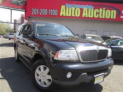 05 lincoln aviator all wheel drive carfax certified leather 3rd row seat used