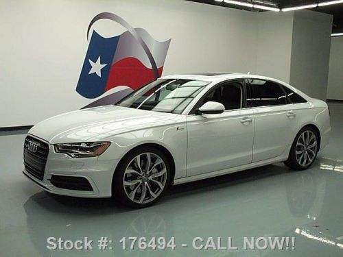 2012 audi a6 3.0t quattro prestige awd sunroof nav 28k texas direct auto