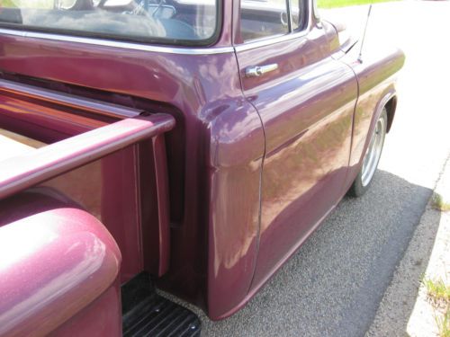 1957 CHEVROLET CUSTOM CAB PICK UP TRUCK 1955 1956  454 HOT ROD BIG BACK WINDOW!, image 14