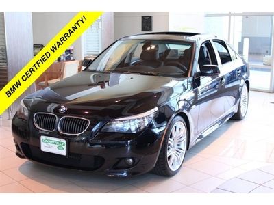 * 550i * bmw certified * sport pkg * comfort acces * navigation * logic7 sound *