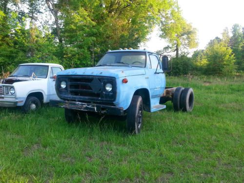 1976 dodge d600 cab and chassis