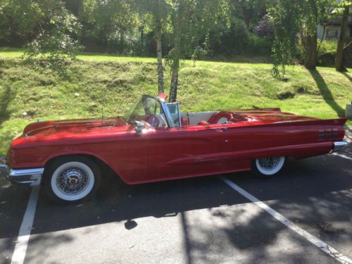 1960 ford thunderbird base convertible 2-door 5.8l