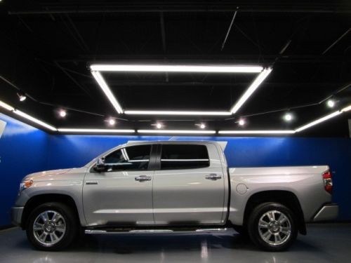 Toyota tundra crewmax 4x4 platinum navigation sunroof  rearview camera leather