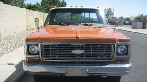 1973 Chevy Dually with "ORIGINAL PAINT", FRESH ENGINE AND TRANS. See Pics, image 7