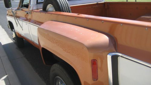1973 Chevy Dually with "ORIGINAL PAINT", FRESH ENGINE AND TRANS. See Pics, image 11