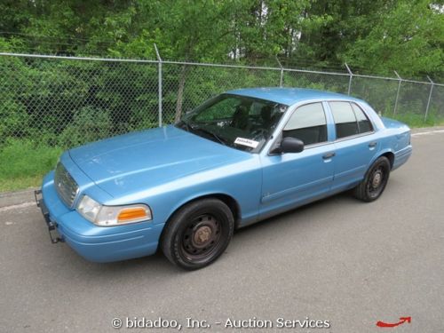 2007 ford crown victoria police interceptor sedan a/c 4-spd auto 4.6l v8 power