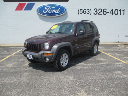2004 jeep liberty 4x4 awd suv utv 3.7l v6 low reserve save