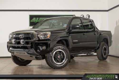 2013 toyota tacoma t force quad cab 4x4 black