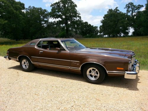 1975 mercury cougar xr7  true one owner 29k mile all original survivor.