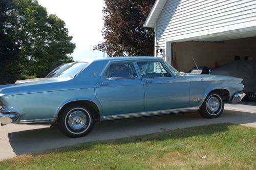 1964 chrysler new yorker, 4 door sedan v8,