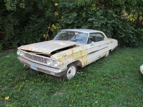 Super rare right hand drive galaxie 500, factory a/c. it is for parts only.