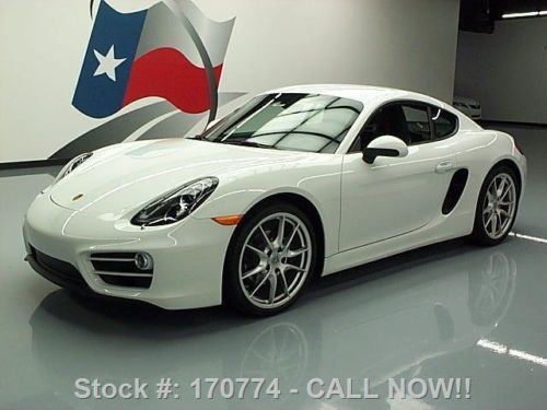 2014 porsche cayman 6-spd prem htd seats 20&#034; wheels 1k texas direct auto