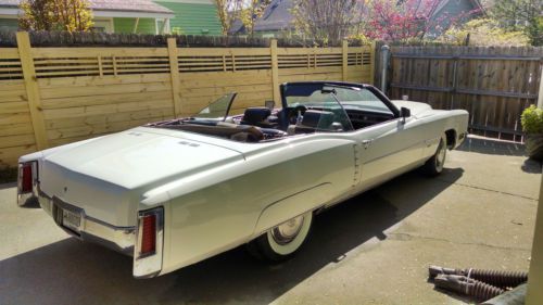 1971 cadillac eldorado base convertible 2-door 8.2l