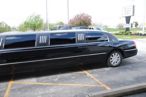 LIMO LIMOUSINE  LINCOLN TOWN CAR FORD BLACK 2004 STRETCH Low miles LUXURY GOOD, US $19,500.00, image 6