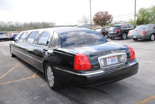 LIMO LIMOUSINE  LINCOLN TOWN CAR FORD BLACK 2004 STRETCH Low miles LUXURY GOOD, US $19,500.00, image 7
