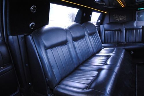 LIMO LIMOUSINE  LINCOLN TOWN CAR FORD BLACK 2004 STRETCH Low miles LUXURY GOOD, US $19,500.00, image 17