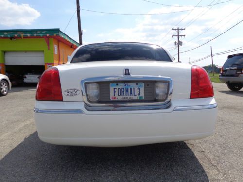 2005 LINCOLN LIMOUSINE RARE FEDERAL 5TH DOOR  WHITE, US $10,000.00, image 6