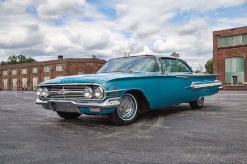 1960 impala bubble top, 348 tri power, automatic, correct colors,