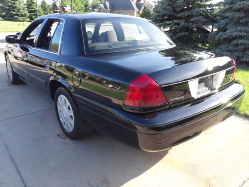 2009 Ford Crown Victoria Police Interceptor Sedan 4-Door 4.6L Black on Black, US $7,500.00, image 4