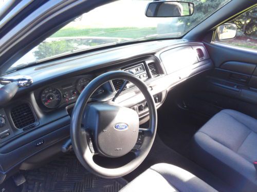 2009 Ford Crown Victoria Police Interceptor Sedan 4-Door 4.6L Black on Black, US $7,500.00, image 11