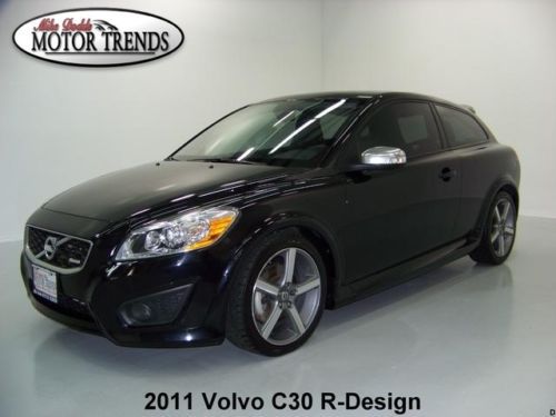 2011 volvo c30 r-design turbocharged leather sunroof upgraded wheels media 42k